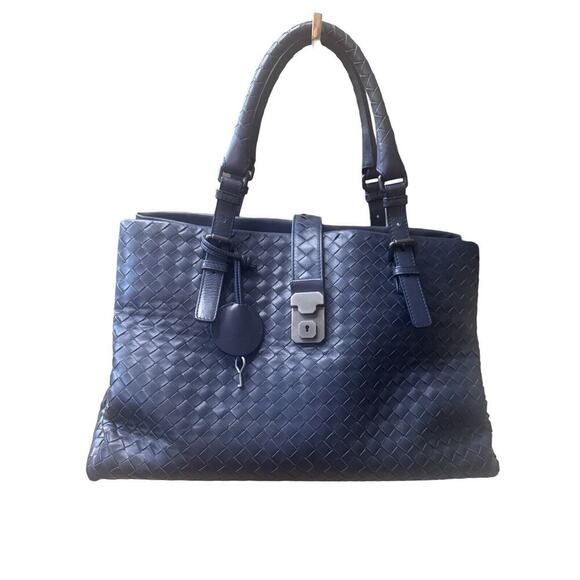 Bottega Veneta Handbags - BOTTEGA VENETA Bottega Veneta Intrecciato Roma Bag Handbag Tote Bag
